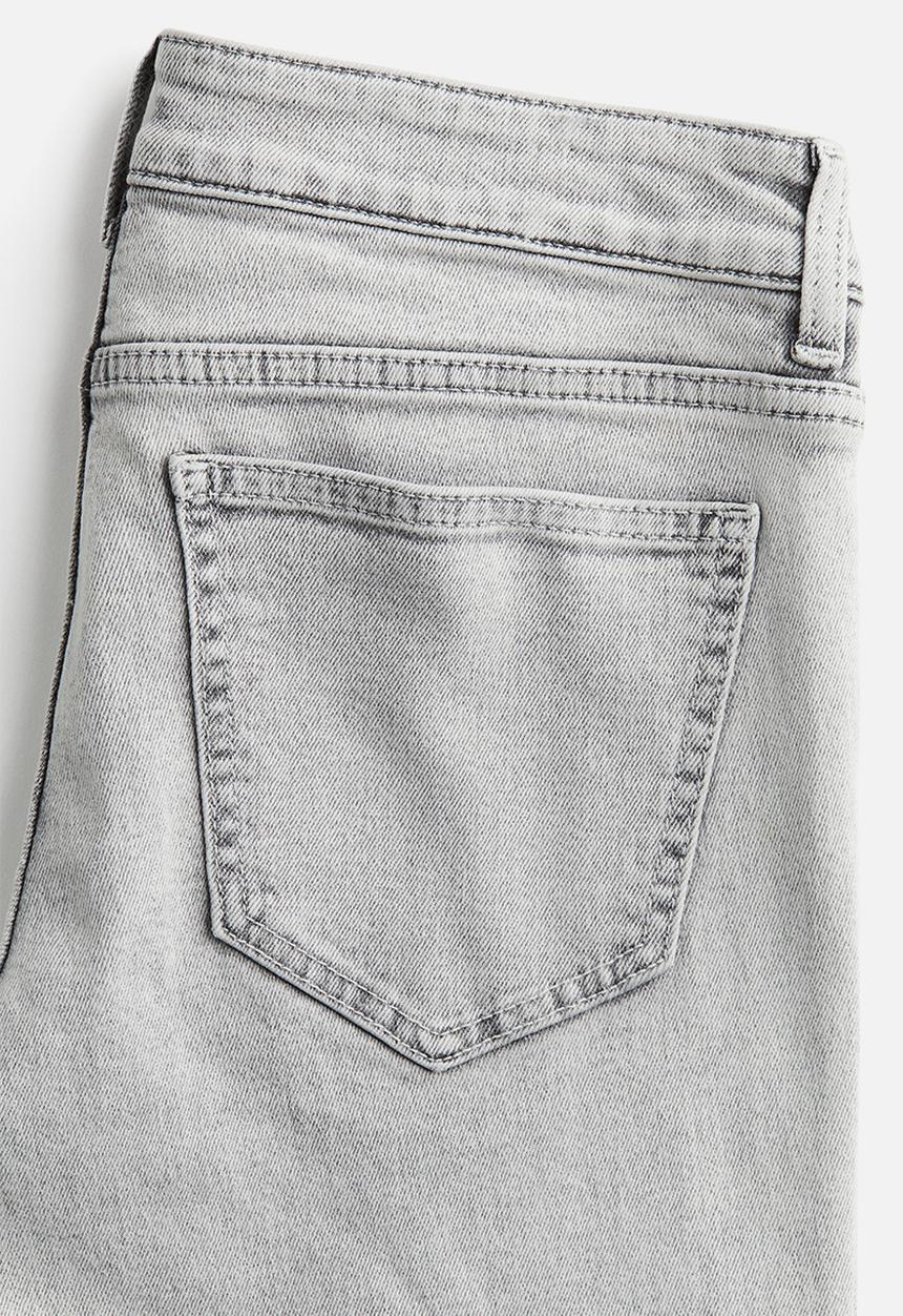 H&M - Flared low jeans - light grey