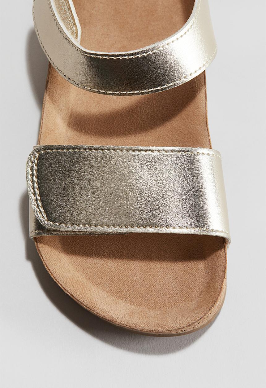 H&M - Ankle strap sandals - gold