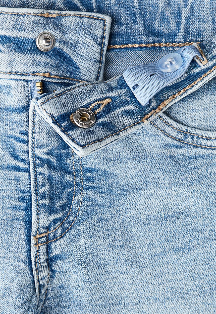 H&M - Superstretch wide leg jeans - light denim blue