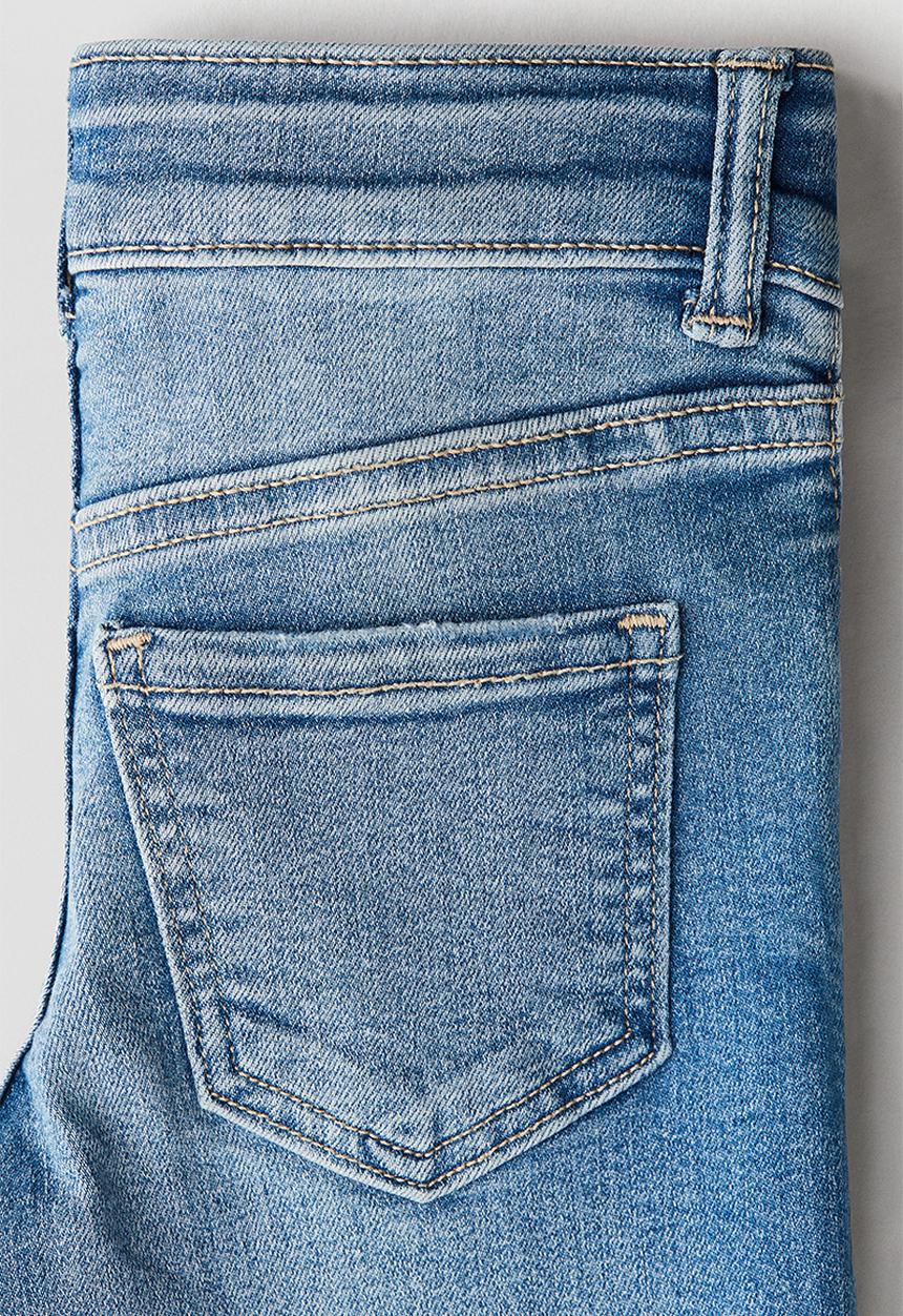 H&M - Superstretch wide leg jeans - denim blue 