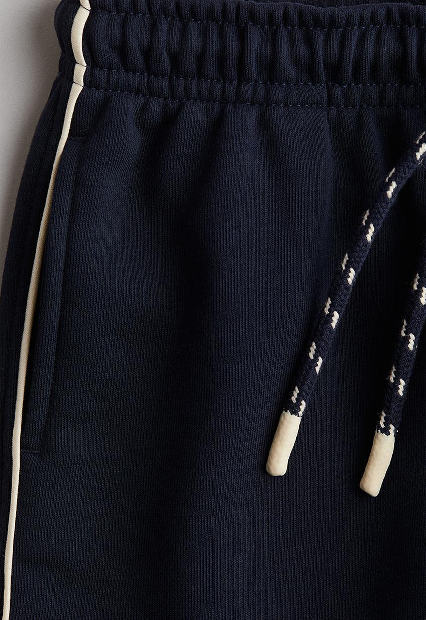H&M - Sweatshorts - navy blue
