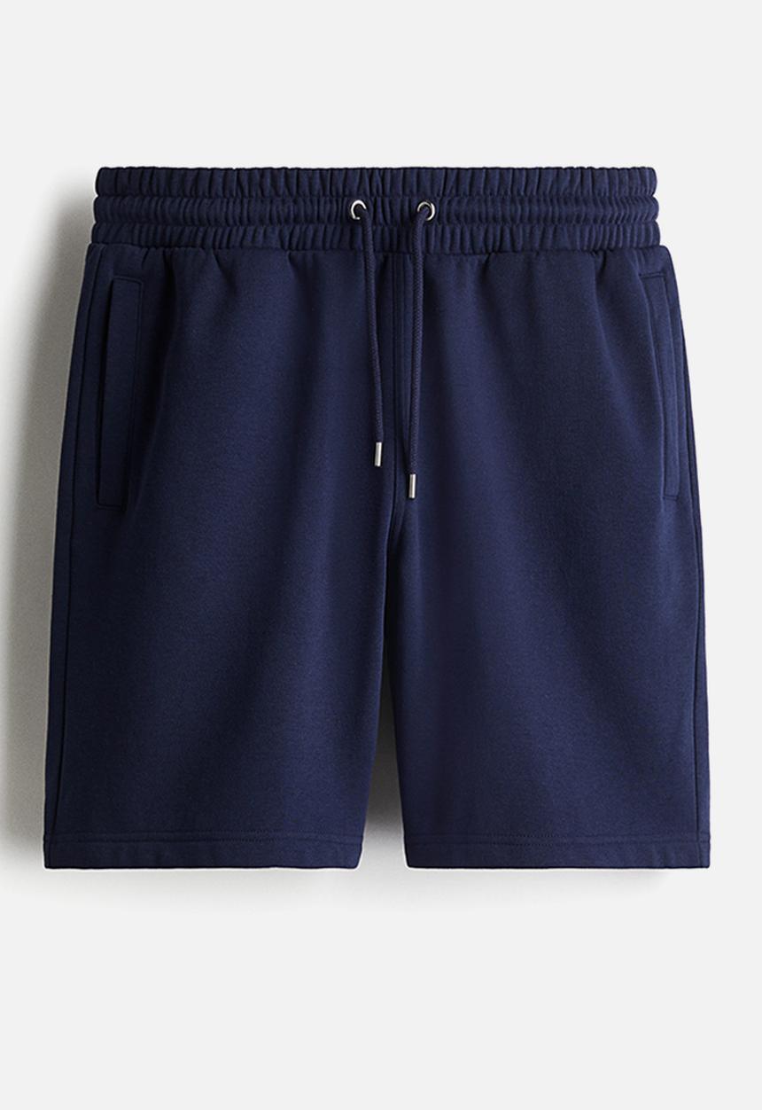 H&M - Regular fit sweatshorts - navy blue