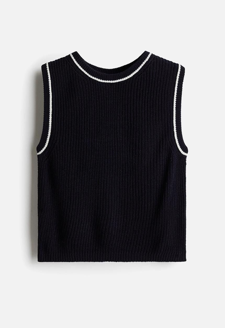 H&M - Sweater vest - navy blue