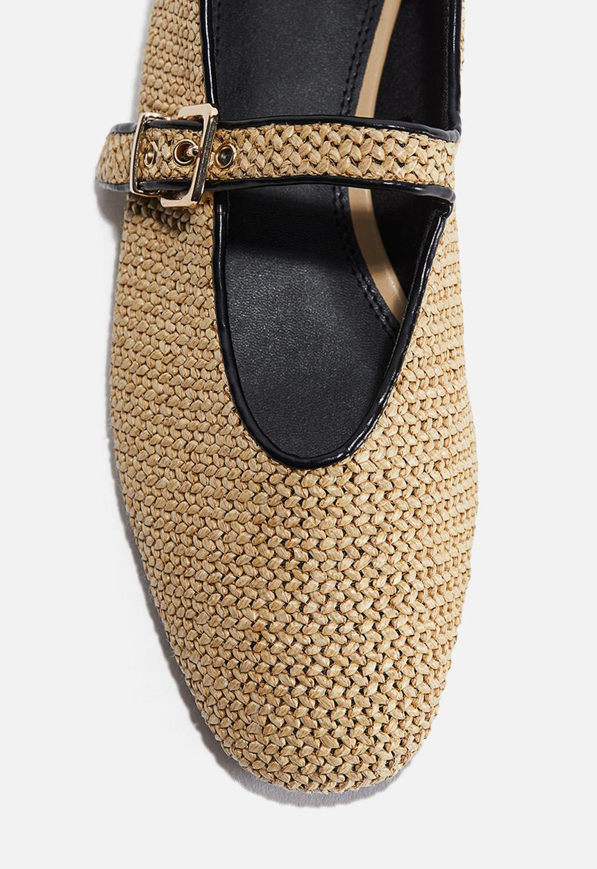 H&M - Braided mary janes - beige