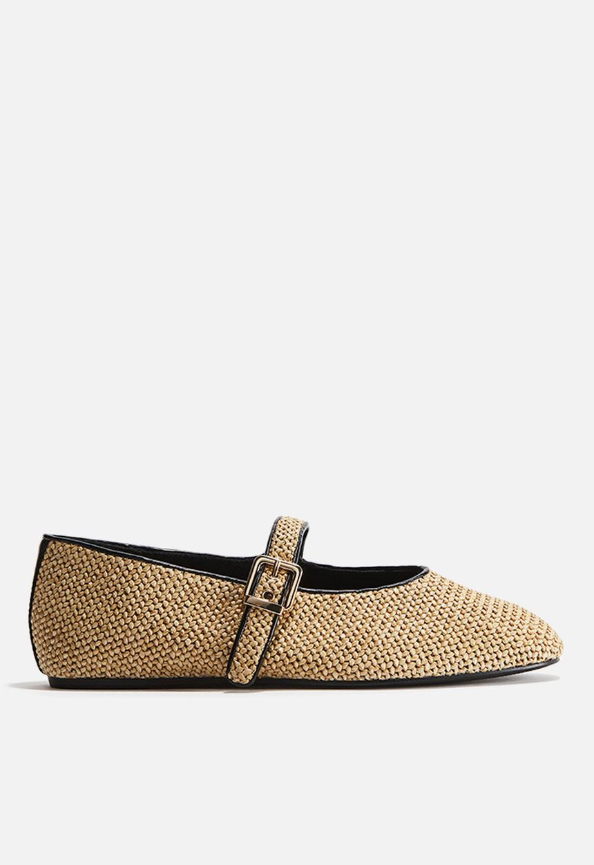 H&M - Braided mary janes - beige