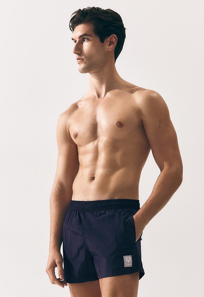 H&M - Nylon swim shorts - navy blue