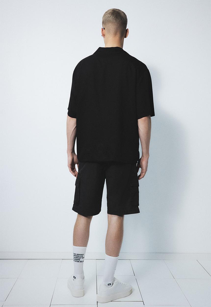 H&M - Regular fit cargo shorts - dark grey