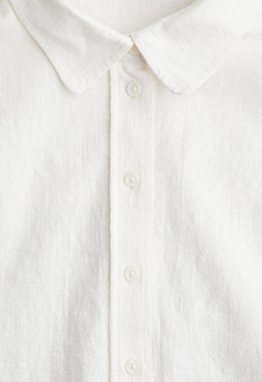 H&M - Cotton shirt - white