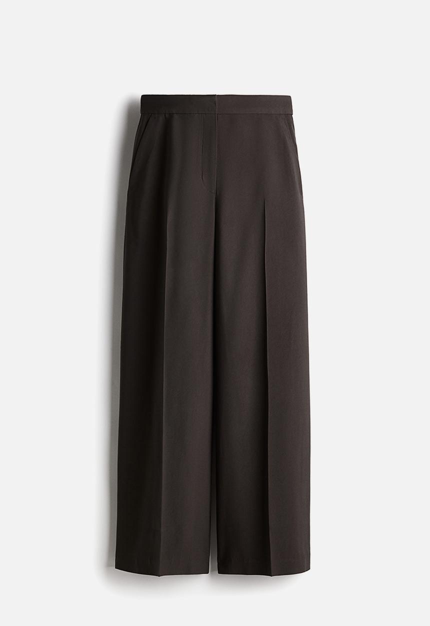 H&M - Wide trousers - dark brown