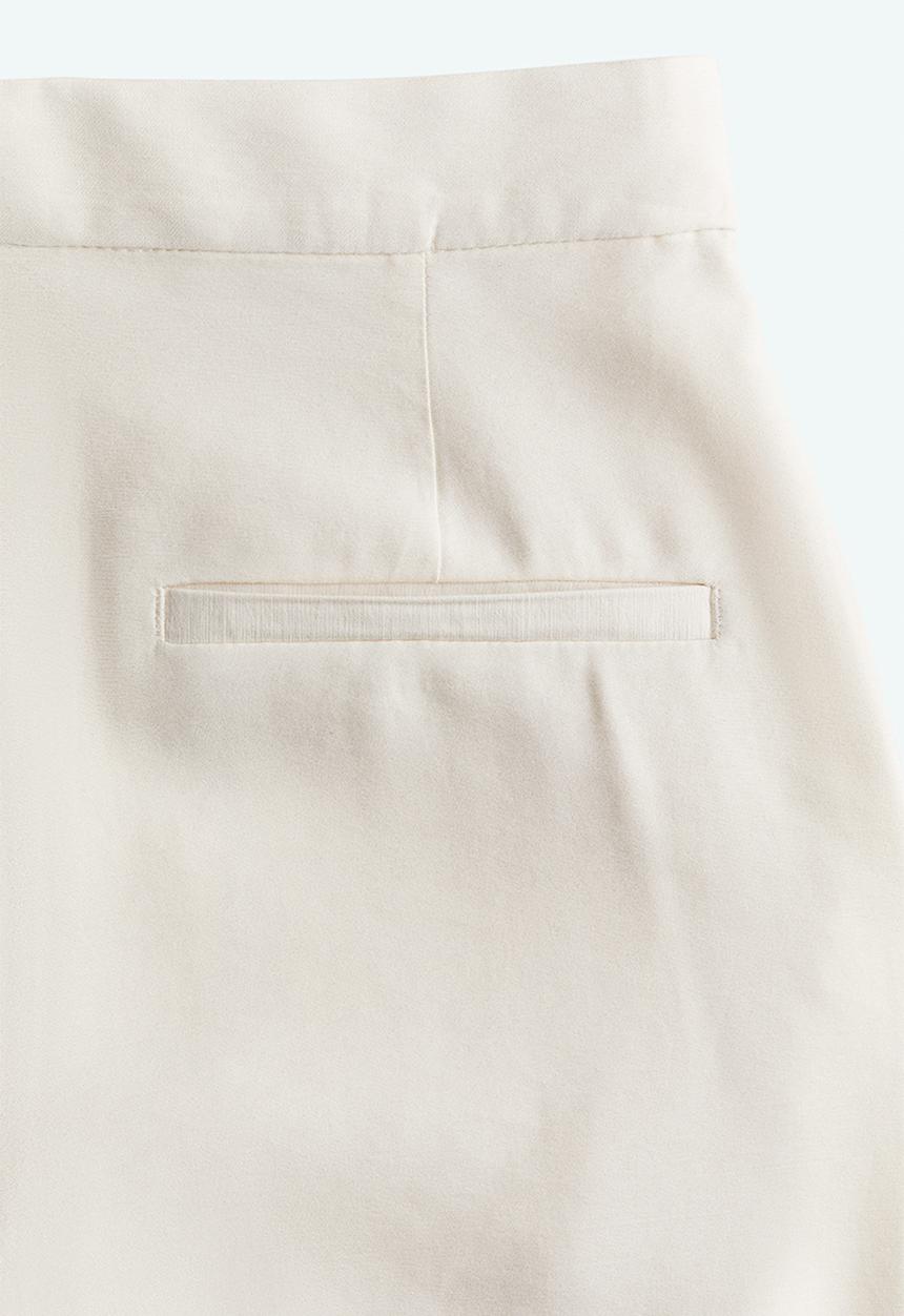H&M - Wide trousers - white