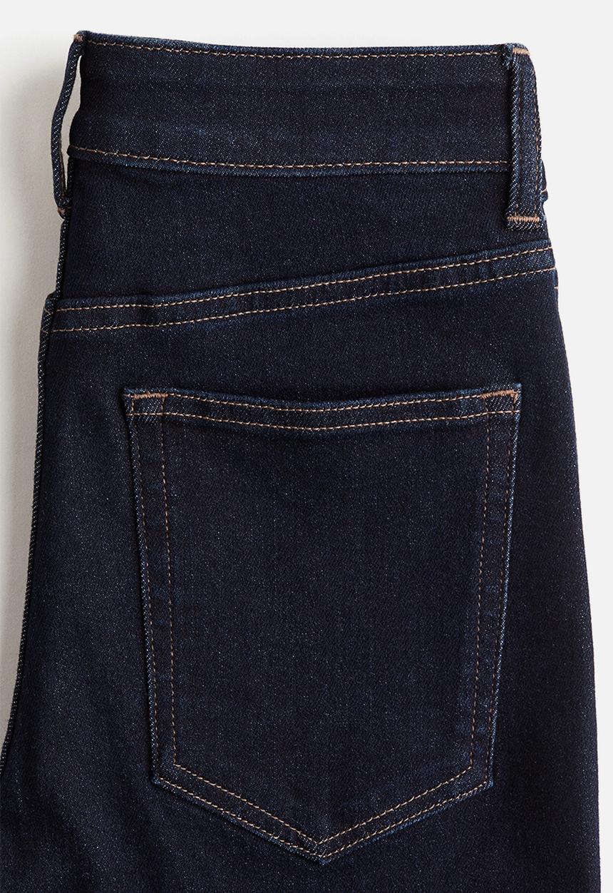 H&M - Skinny high jeans - dark denim blue 