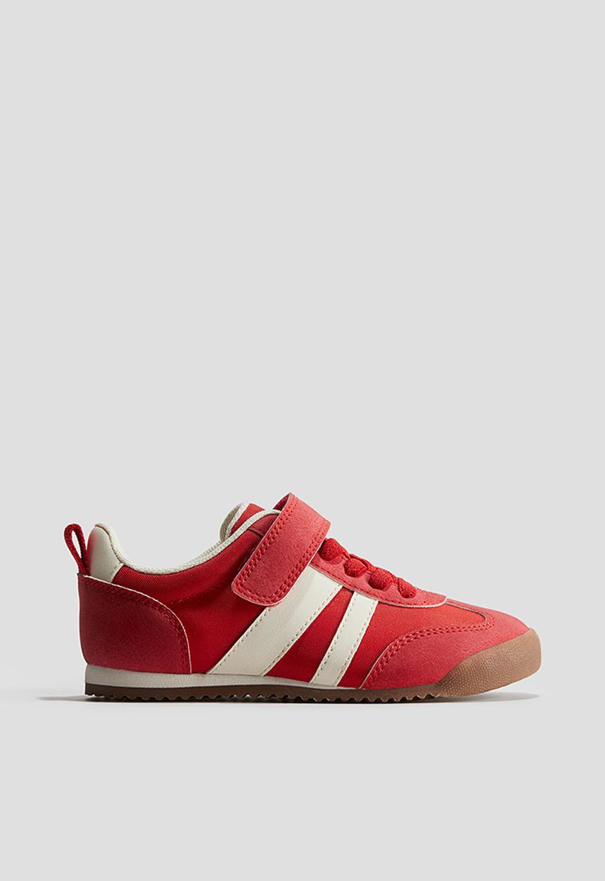 H&M - Trainers - red/white