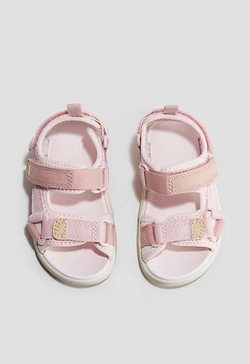 H&M - Scuba sandals - light pink