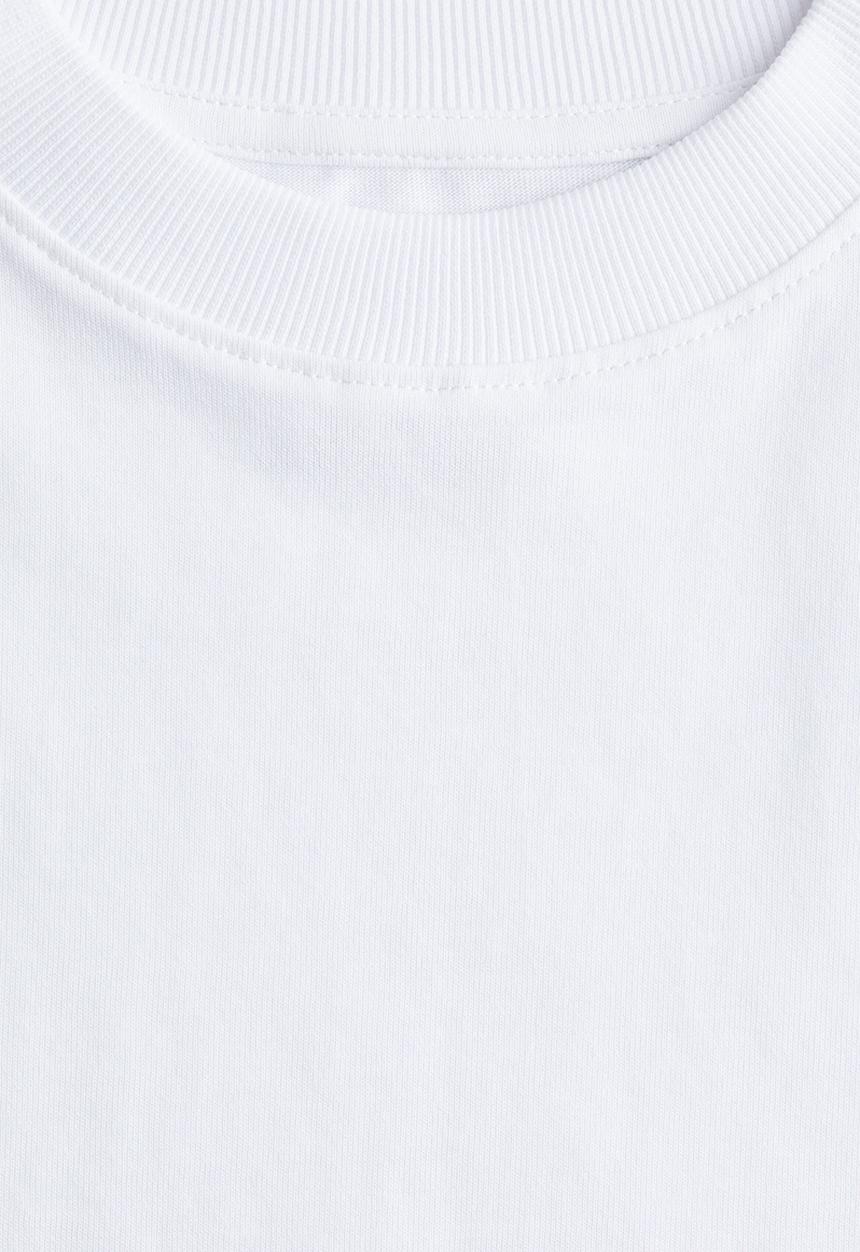 H&M - Boxy t-shirt - white