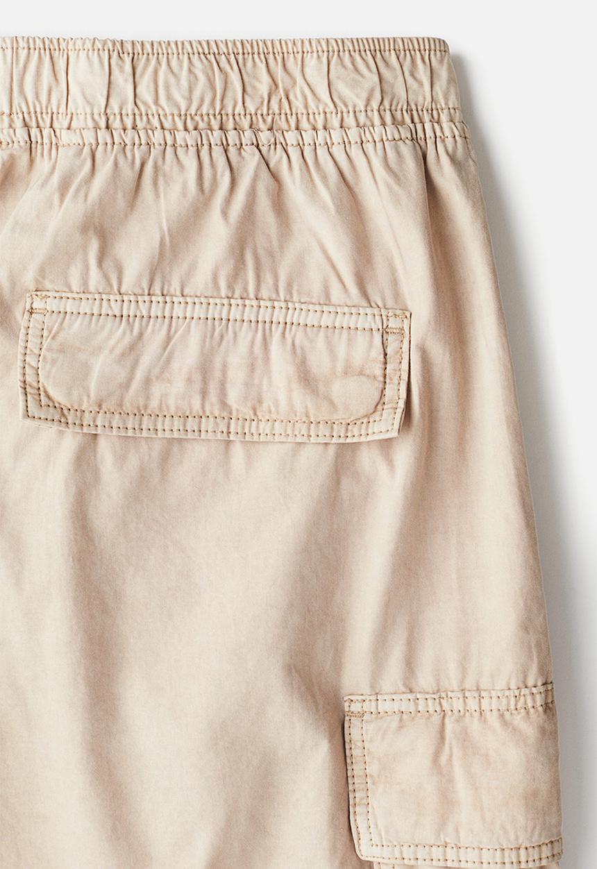 H&M - Loose fit cargo shorts - beige