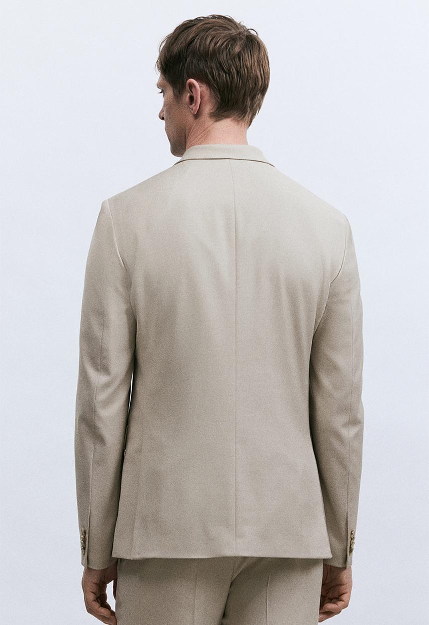 H&M - Slim fit jacket - beige