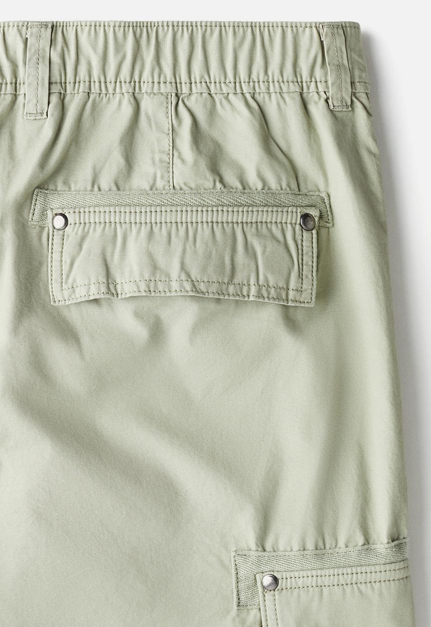 H&M - Relaxed fit cargo trousers - pistachio green