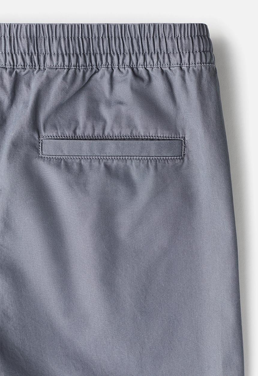 H&M - Regular fit canvas shorts - steel blue