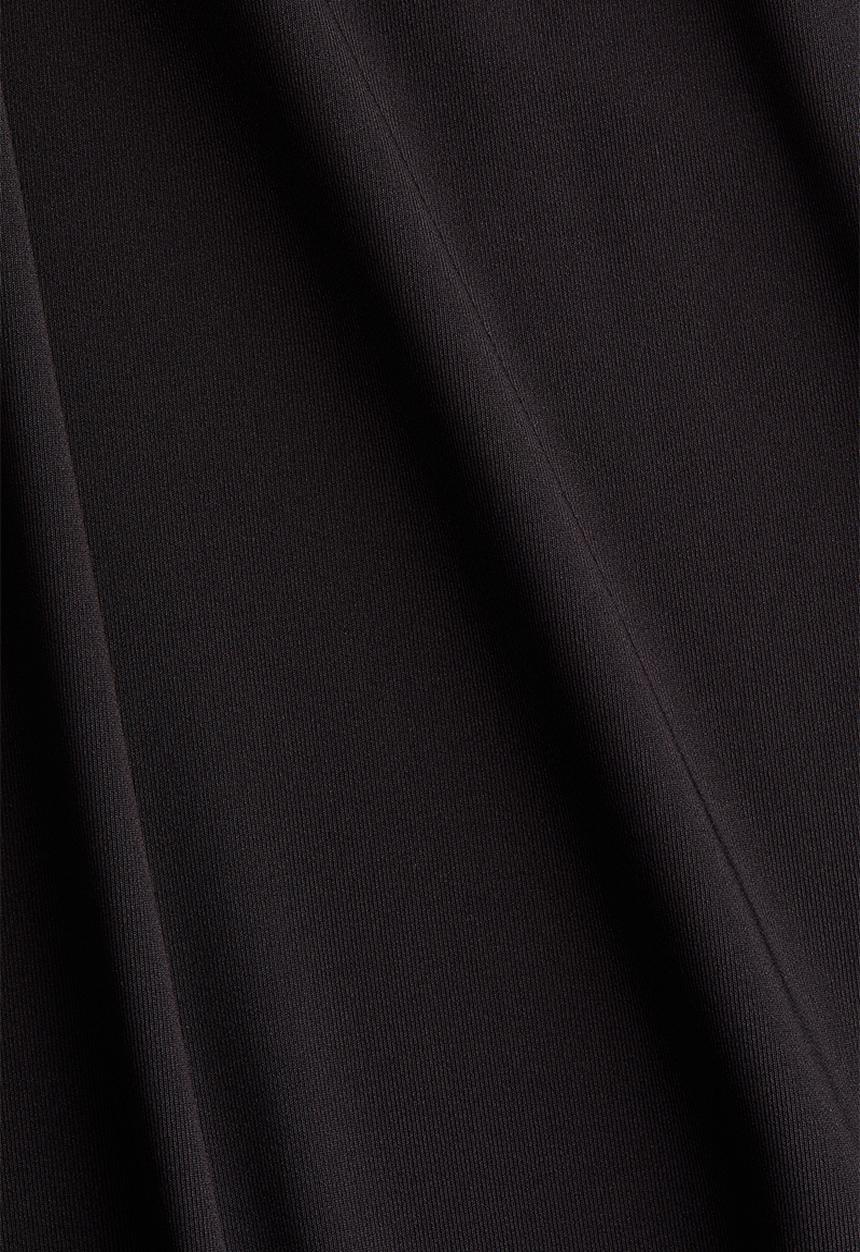 H&M - Sleeveless microfibre dress - black