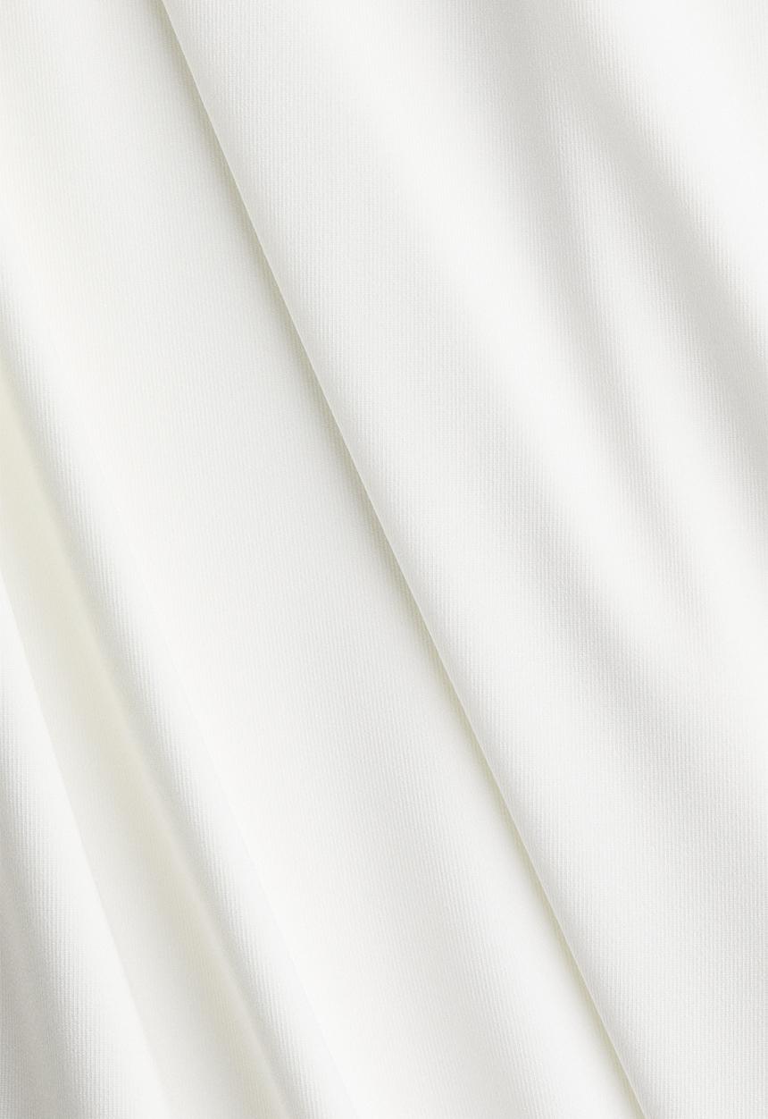 H&M - Sleeveless microfibre dress - white