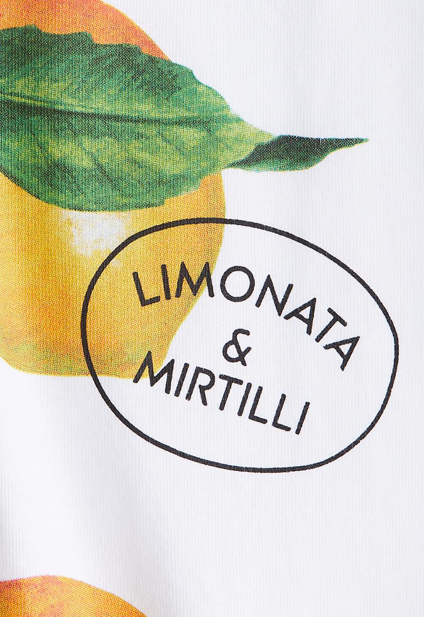 H&M - Printed t-shirt - white lemons