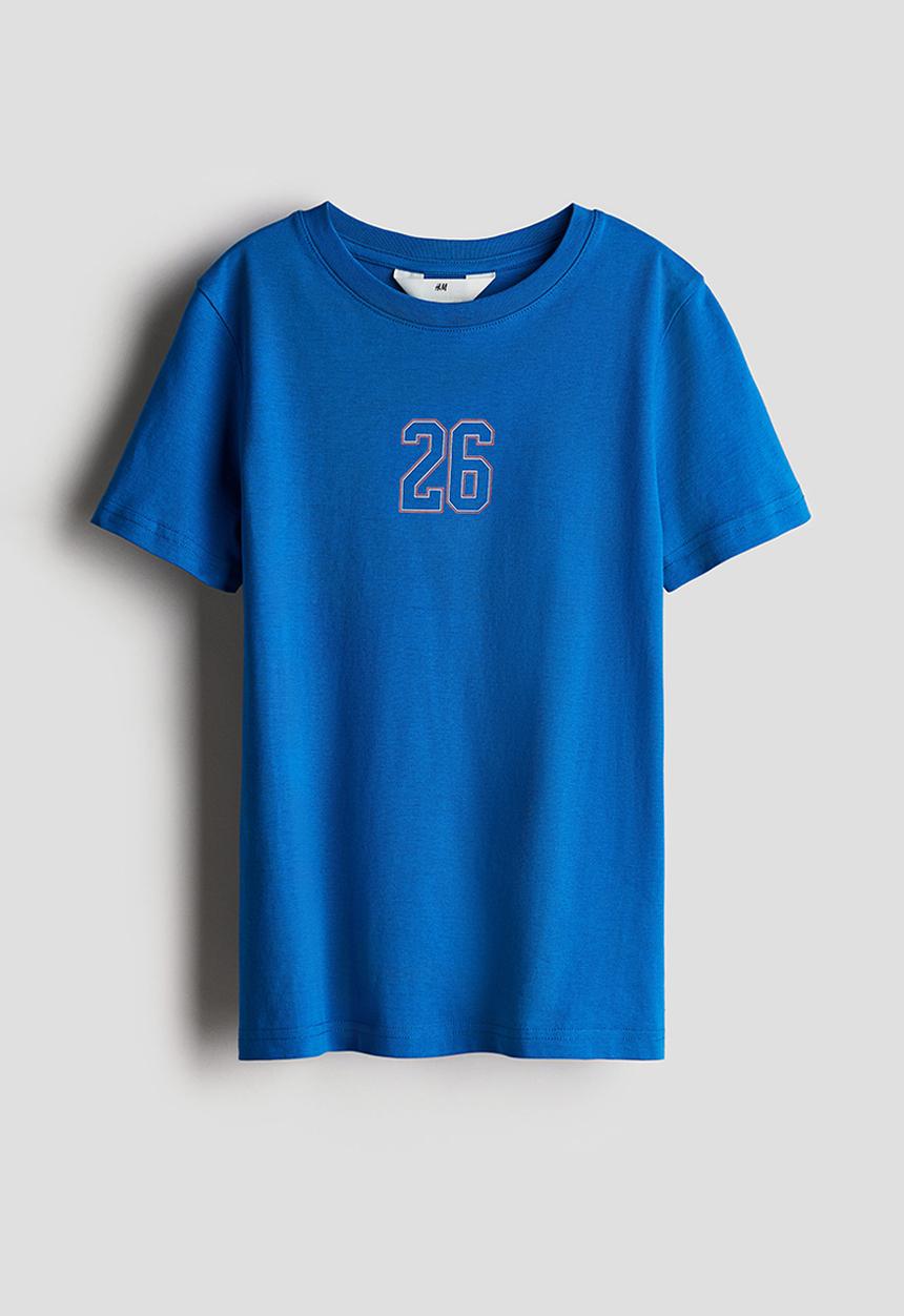 H&M - Printed t-shirt - blue,multi