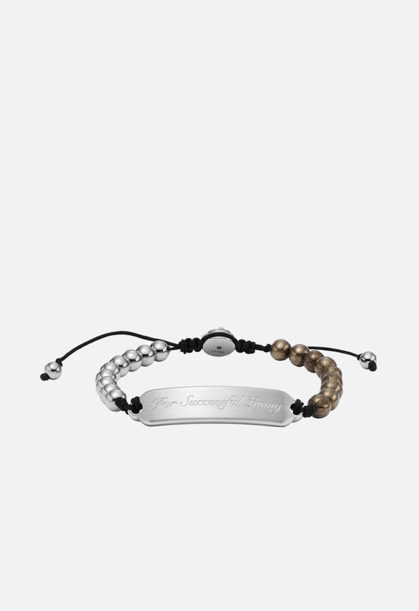 Diesel  - Beads Bracelet - Silver