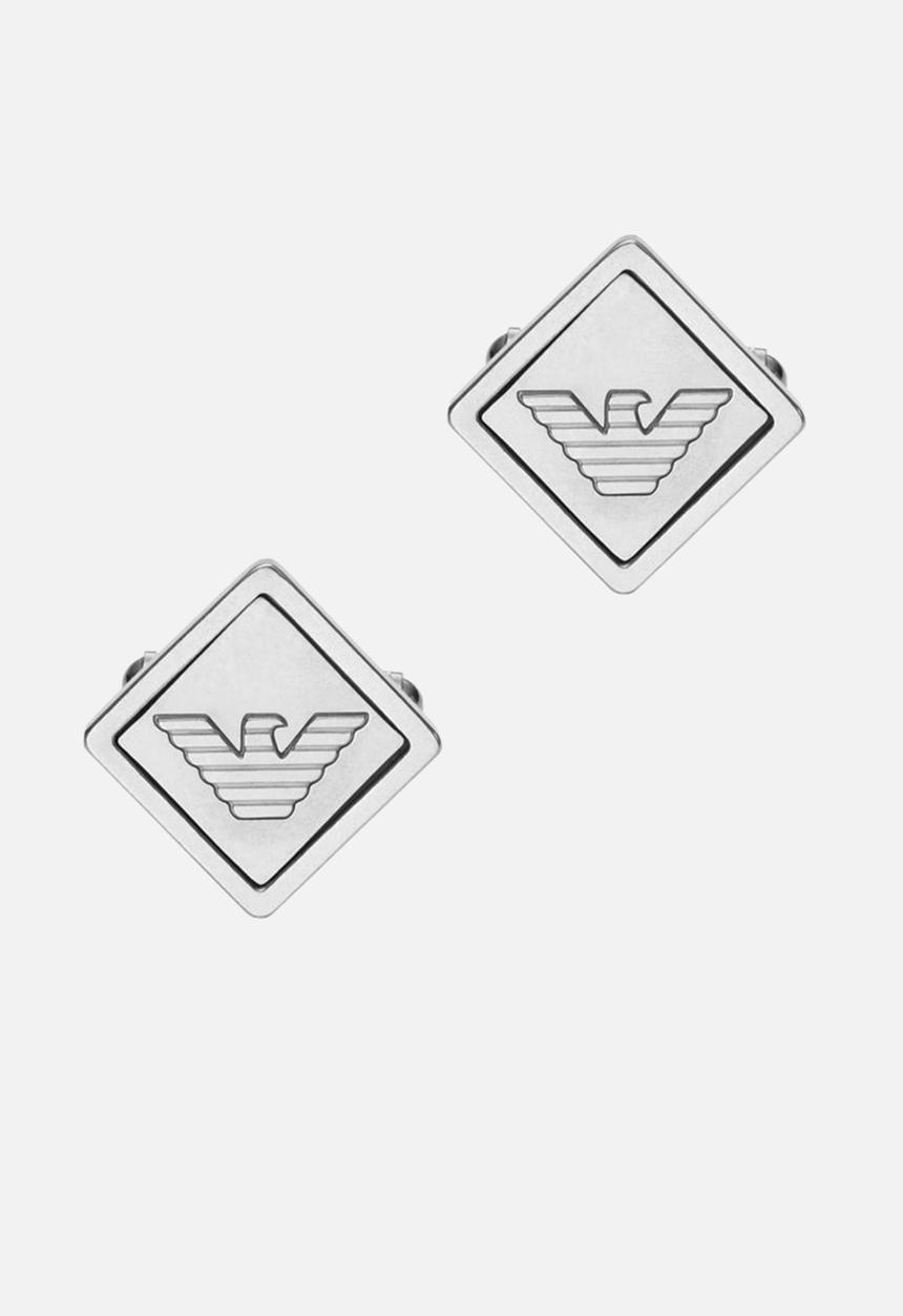 Armani - Eagle Logo Cufflinks - Silver