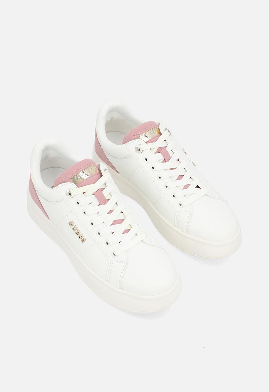 GUESS - Welli sport sneaker - white/pink