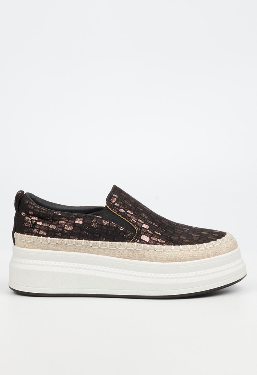 Butterfly Feet - Senhora 24 Slip-On - Black