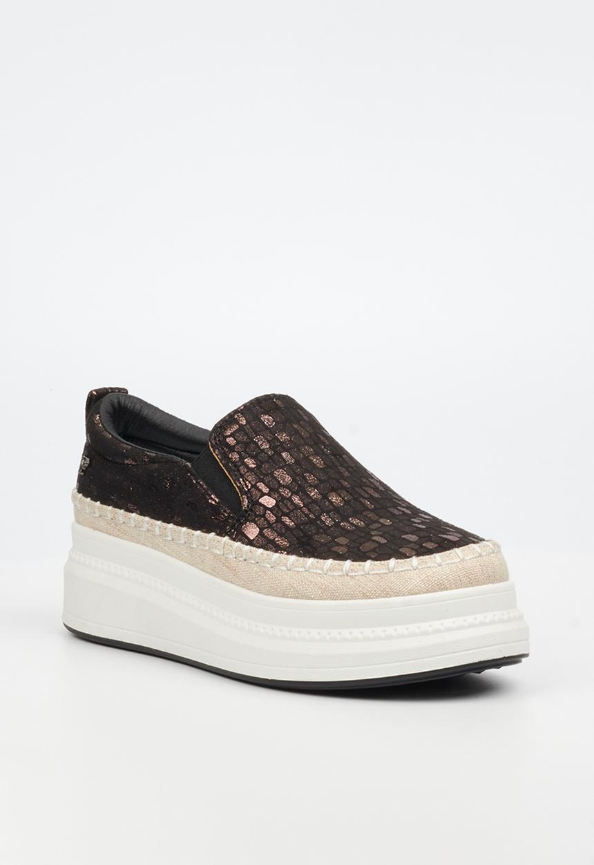Butterfly Feet - Senhora 24 Slip-On - Black