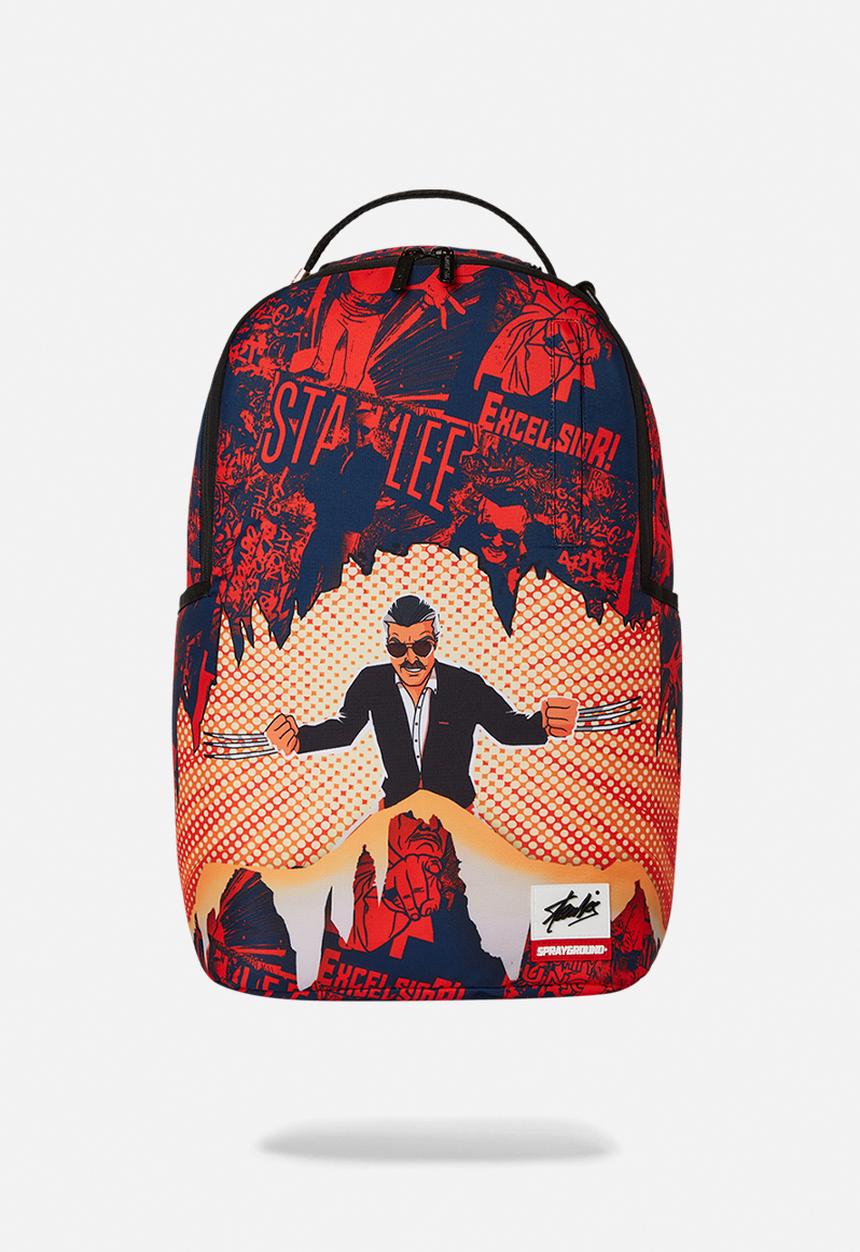 Sprayground - Stan Lee Backpack - Red/Yellow