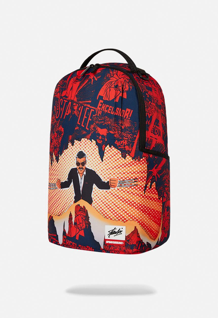 Sprayground - Stan Lee Backpack - Red/Yellow