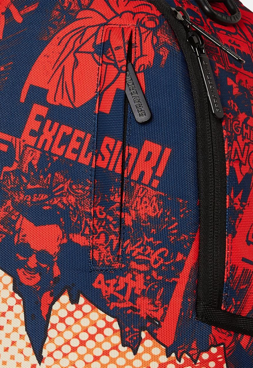 Sprayground - Stan Lee Backpack - Red/Yellow