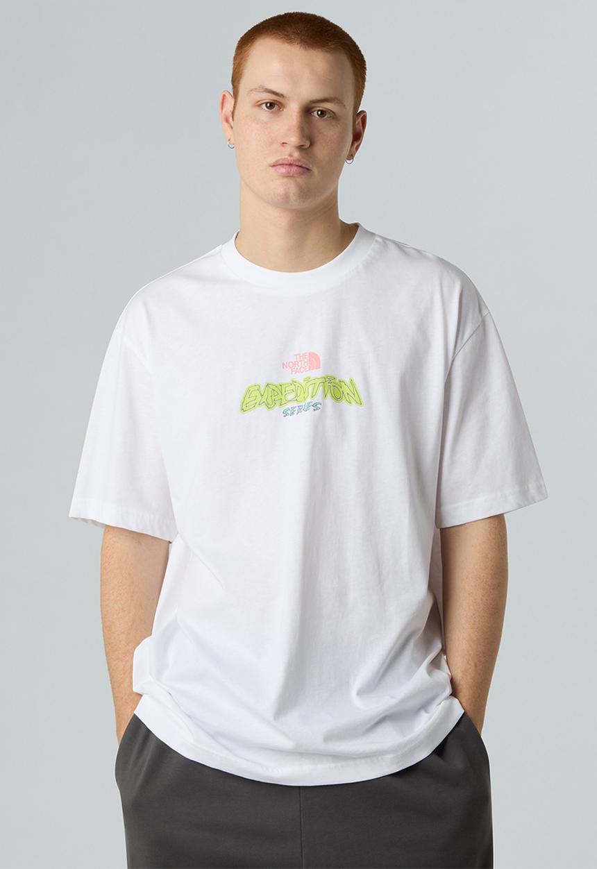 The North Face - Expedition Celebration Oversized S/S  Tee - Graphic - TNF White (FN4)