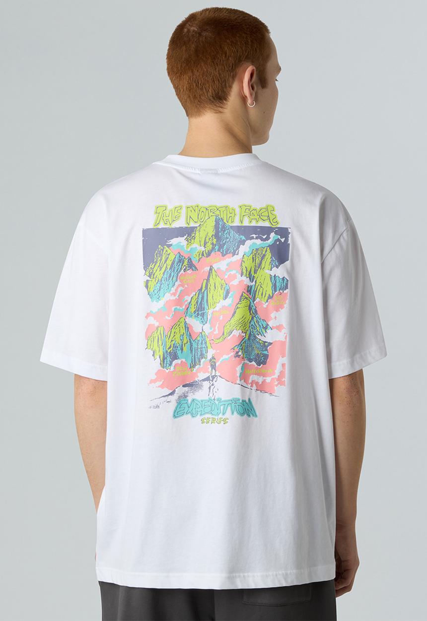 The North Face - Expedition Celebration Oversized S/S  Tee - Graphic - TNF White (FN4)