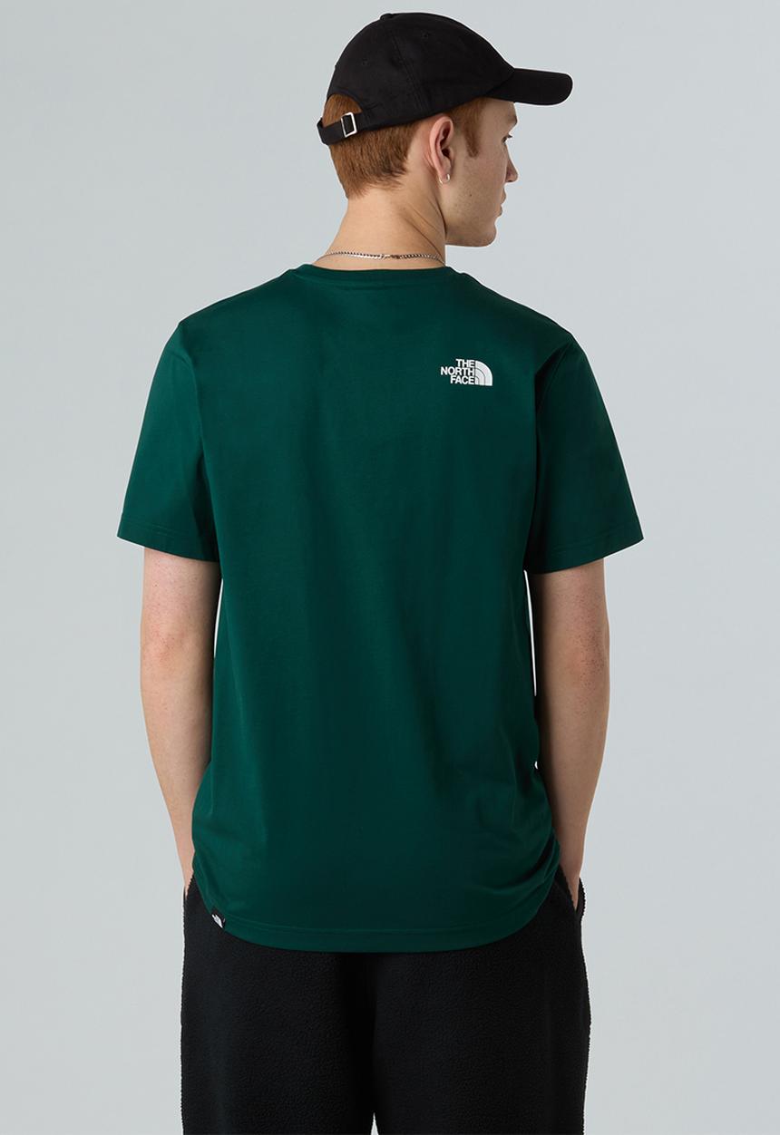 The North Face - S/S Simple Dome Tee - Hunter Green (1KI)