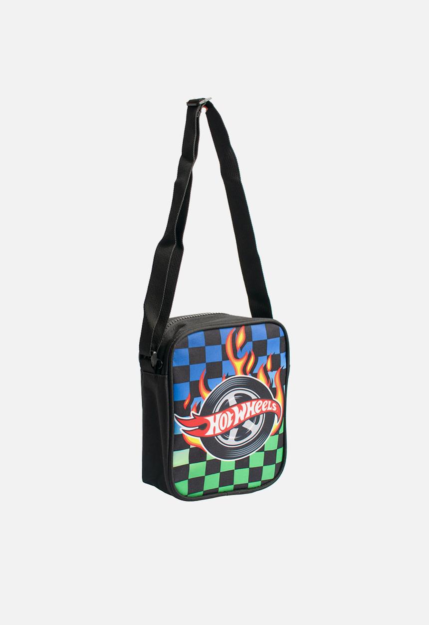 Character Group - Hot Wheels Crossbody Bag - Black