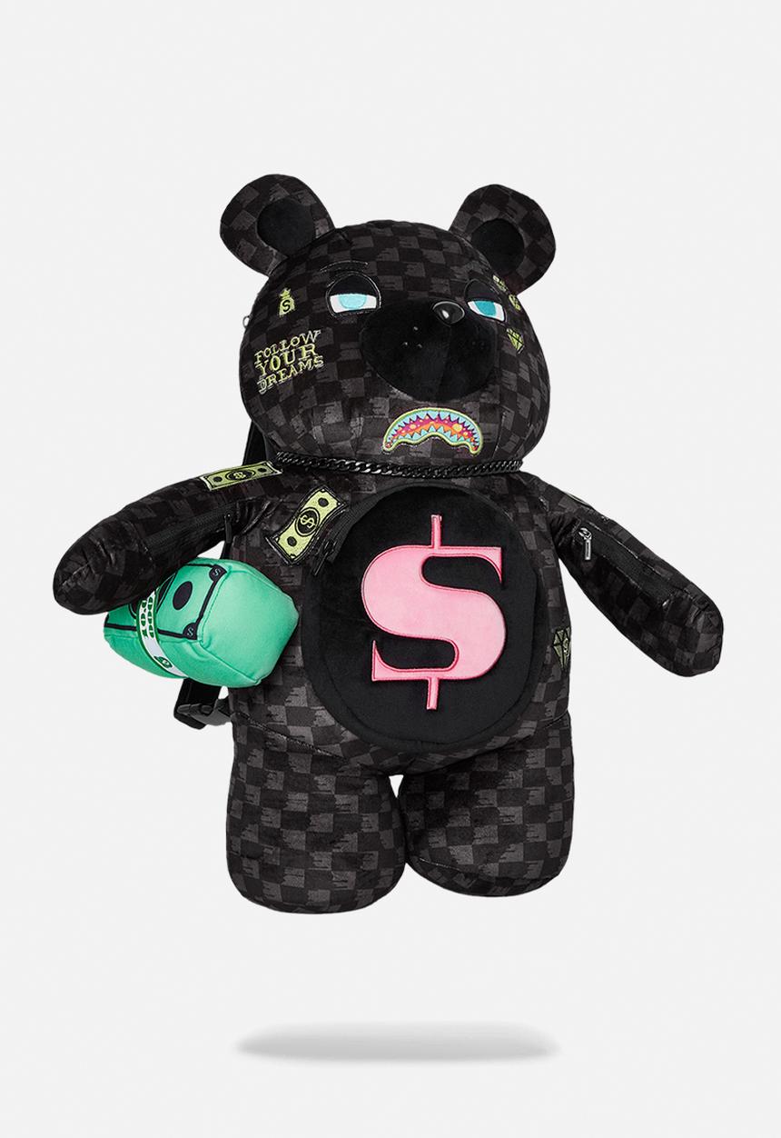 Sprayground - Slime Takeover Teddy Bear - Black/Green