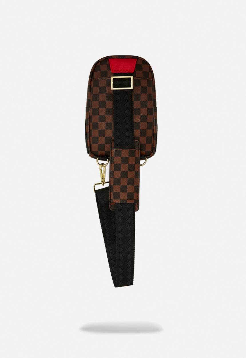 Sprayground - Sawtooth Sharks In Paris One Strap Sling - Brown