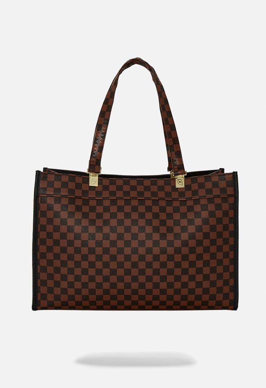 Sprayground - Sawtooth Sharks In Paris Tortuga Tote - Brown