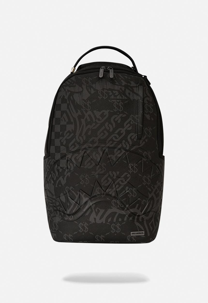 Sprayground - 3Am Check Backpack - Black/Grey