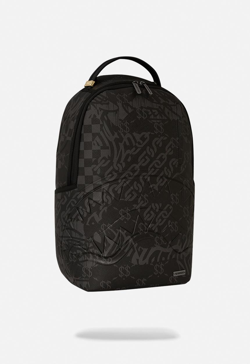 Sprayground - 3Am Check Backpack - Black/Grey