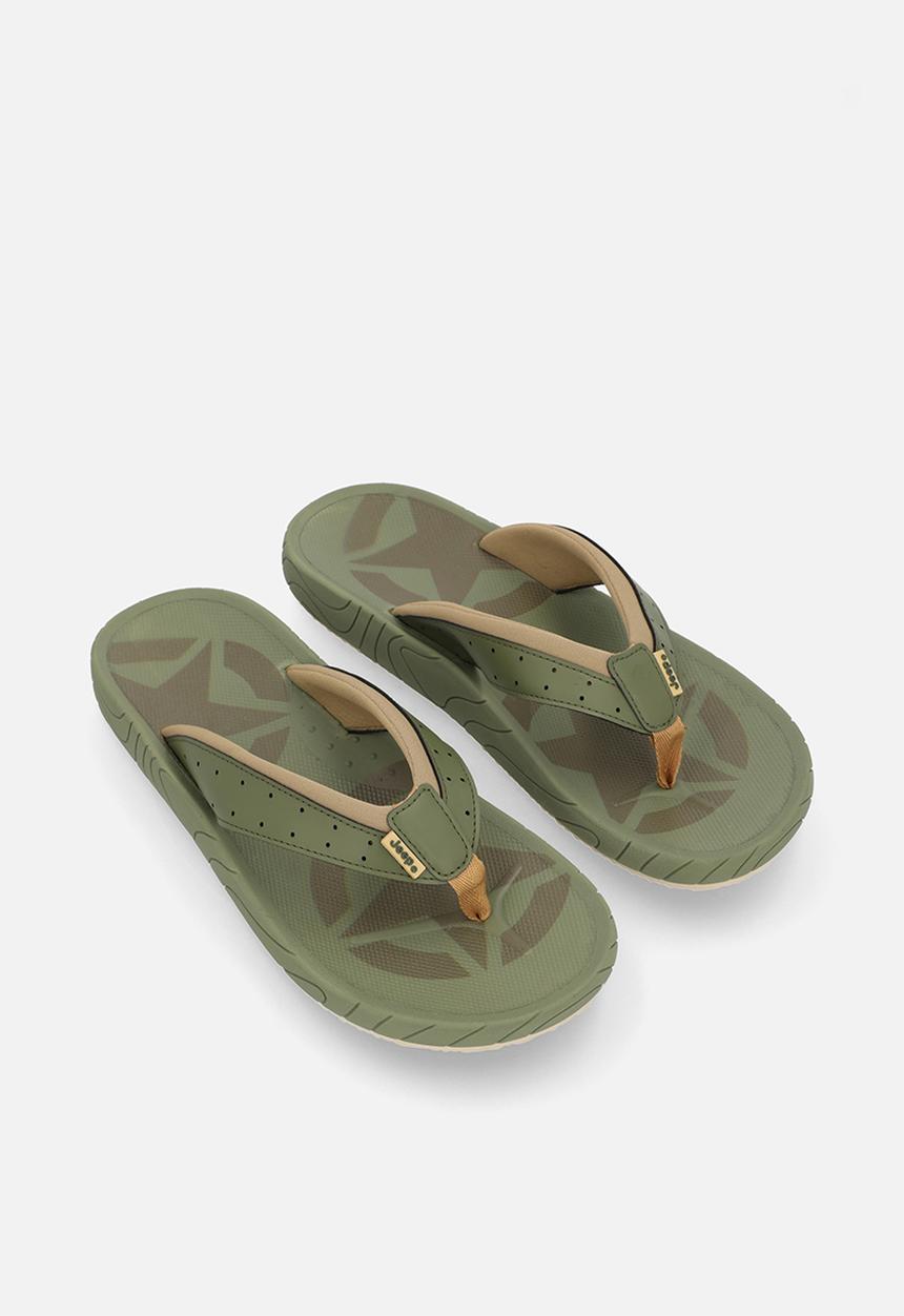 JEEP - Cherokee thong sandal - olive