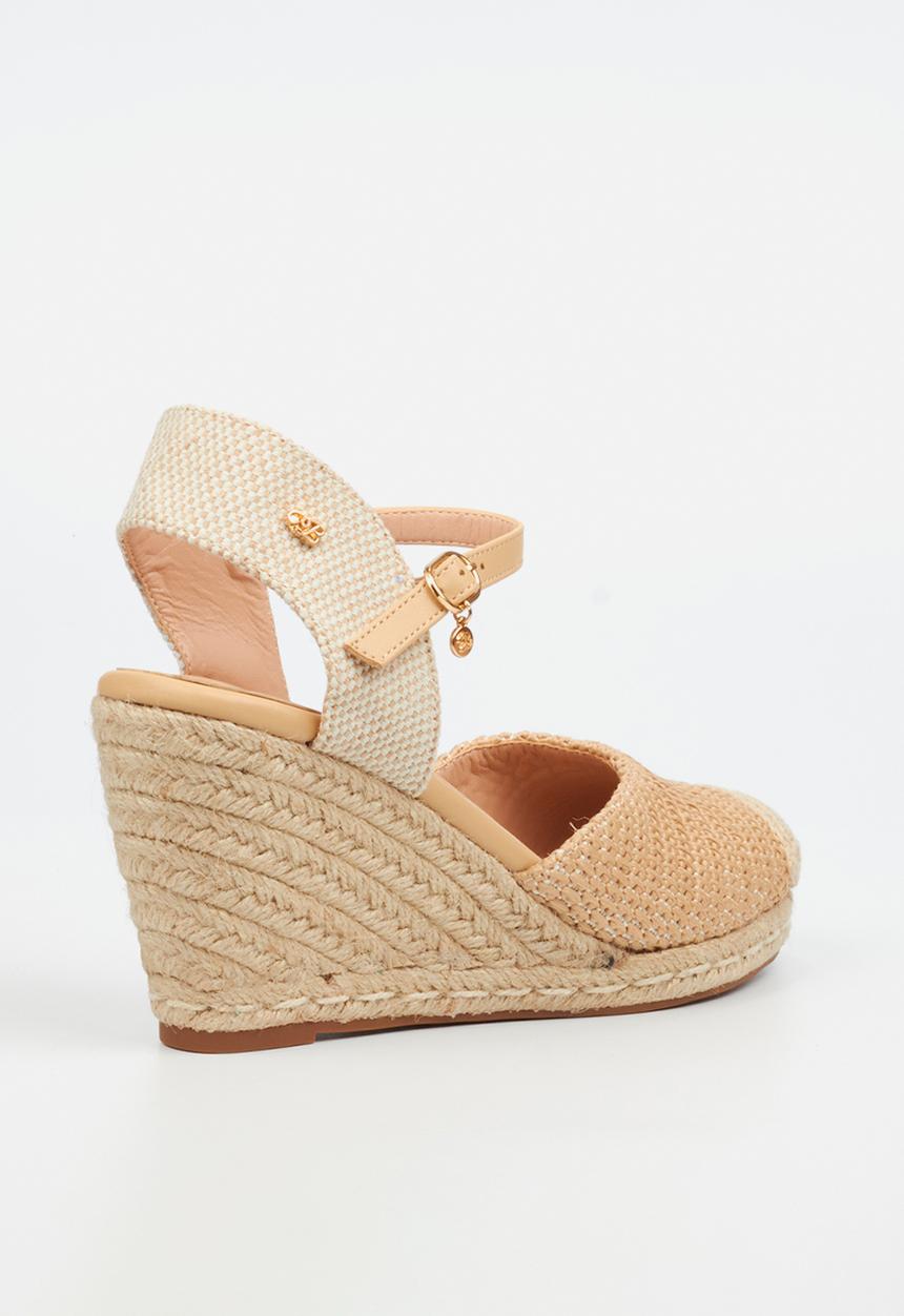 Miss Black - Jojo 13 raffia rope wedge - natural