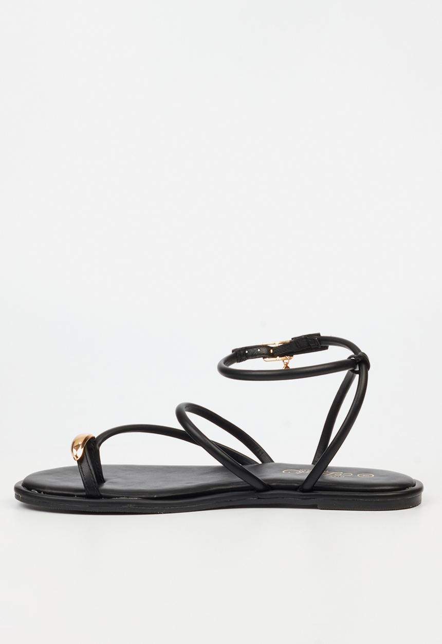 Miss Black - Kali 2 flat sandal - black