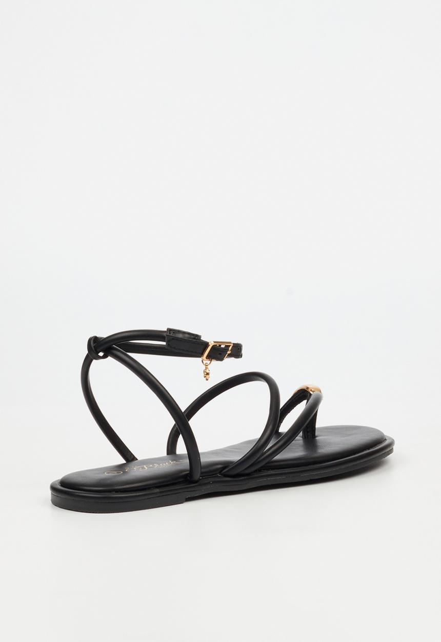 Miss Black - Kali 2 flat sandal - black