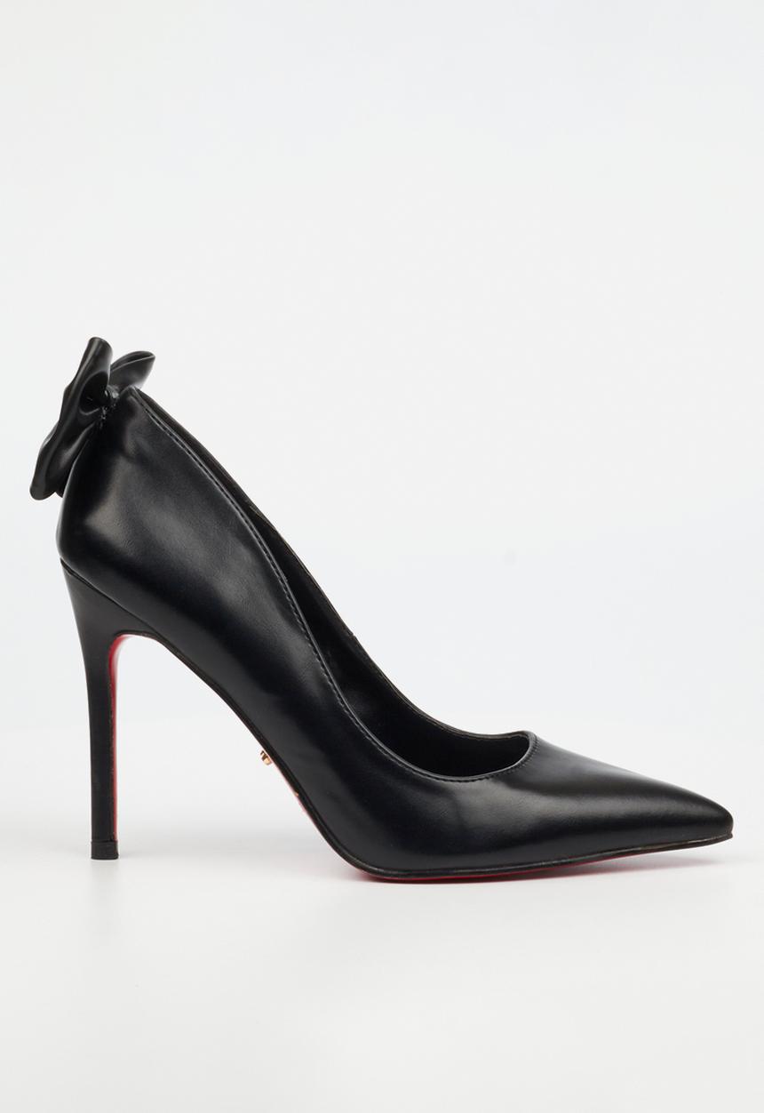 Miss Black - Lola 51 back bow court heel - black