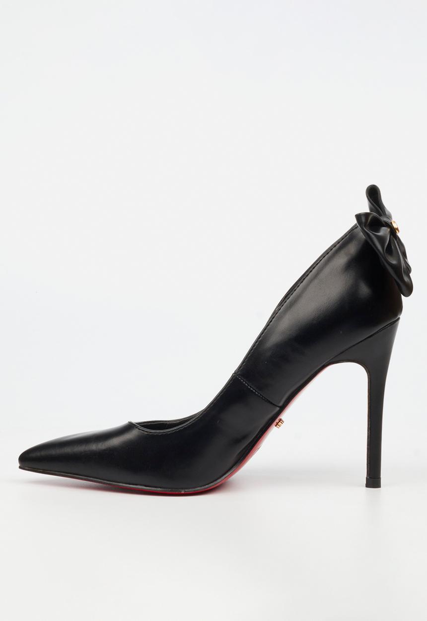 Miss Black - Lola 51 back bow court heel - black