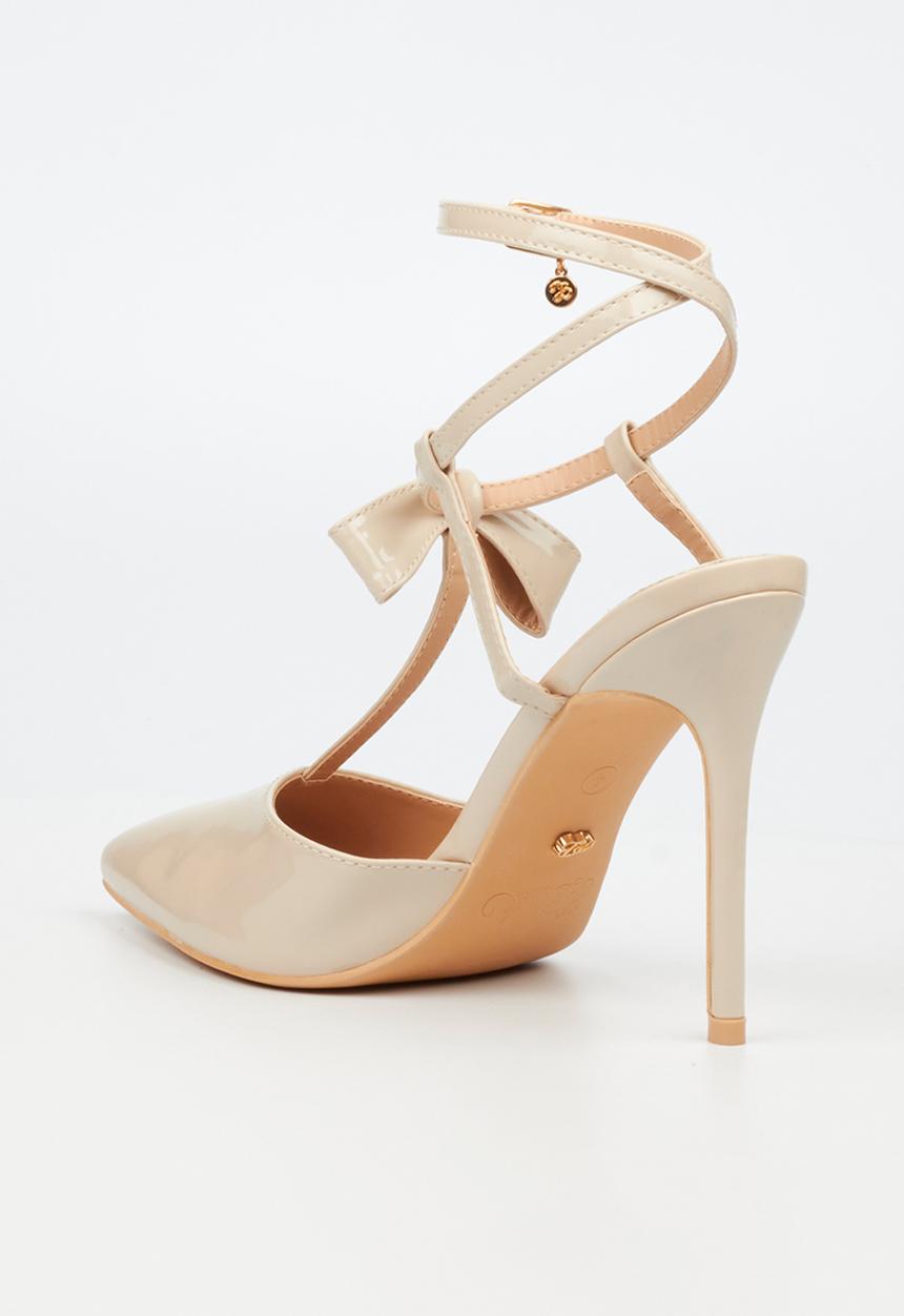 Miss Black - Lola 59 front bow court heel - neutral 
